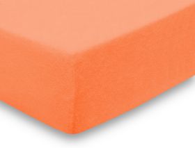 PRZEŚCIERADŁO FROTTE WOREK 120X60 CH-028 POMARAŃCZ
