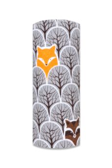 PIELUCHA FLANELA DRUK 70/80 082 LAS SZARY
