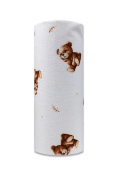 PIELUCHA FLANELA DRUK 70/80 1371 ZAMYŚLONY MIŚ