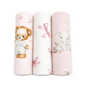 PIELUCHA FLANELA DRUK 3 PAK 70/80 2583 ZESTAW 15