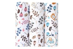 PIELUCHA FLANELA DRUK 3 PAK 70/80 7573 ZESTAW 2