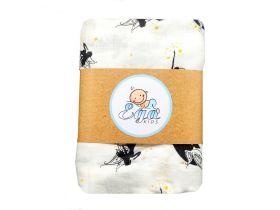PIELUCHA BAMBUSOWA DRUK 120/120 846 WRÓŻKA