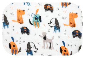PIELUCHA BAMBUSOWA DRUK 60/60 6452 PIESKIE ŻYCIE