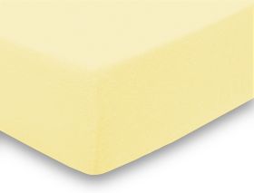 PRZEŚCIERADŁO FROTTE 120/60 897 ŻÓŁTE