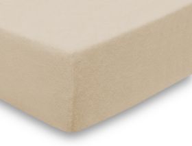 PRZEŚCIERADŁO FROTTE 120/60 934 BEŻ