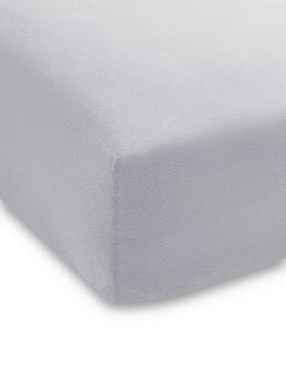 PRZEŚCIERADŁO JERSEY 120/60 009 SZARE