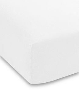PRZEŚCIERADŁO JERSEY 120/60 972 BIAŁE