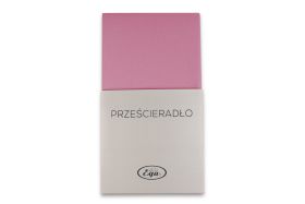 PRZEŚCIERADŁO JERSEY 160/200 9163 RÓŻ