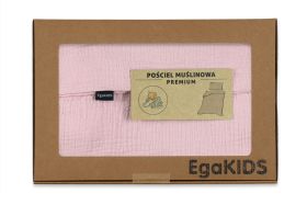 POŚCIEL MUŚLIN KRESZ PREMIUM 5425 RÓŻOWA