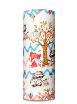 PIELUCHA TETRA DRUK 70/80 3680 ZWIERZĘTA W LESIE TIPI