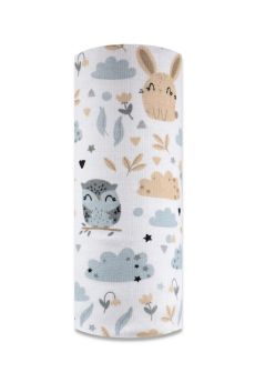 PIELUCHA TETRA DRUK 70/80 5158 ZWIERZĘTA PASTELOWE
