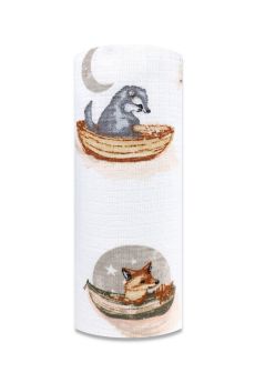 PIELUCHA TETRA DRUK 70/80 9989 ZWIERZĘTA SZARE ŁÓD